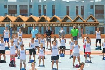 Éxito del campus veraniego del Telde Basket Tara (Foto Francisco Javier Santana)